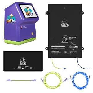 HotDog Veterinary Underbody Warming and Return Electrode Package: WC77 Controller, U501V Mattress, V602 Pressure reduction pad, A112 Warming Mattress Cable, A136 Return Electrode Cable, and A138 Return Electrode Adapter